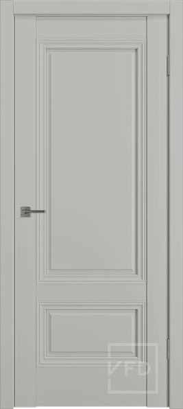 Дверь межкомнатная EF2.1 Taupe, эмалекс, цвет серый