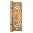 Петля Punto (Пунто) универсальная без врезки IN5200W CF (200-2B 125x2,5) кофе
