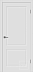 1+2=4. Дверь межкомнатная Flat 2 Polar, эмаль, цвет белый
