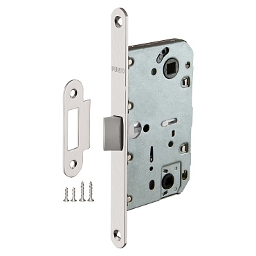 Защелка Punto (Пунто) врезная LM/PL96WC-50/BL SN (мат.никель)