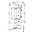 Петля Punto (Пунто) универсальная без врезки IN5200W PN (200-2B 125x2,5) мат. никель