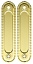 Ручка Armadillo (Армадилло) для раздвижных дверей SH.CL152.010 (SH010/CL) GOLD-24 золото 24К