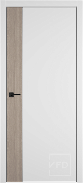 Дверь межкомнатная Urban V Ice/Red oak BE 4x4, эмалекс, цвет белый