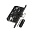 Корпус AGB (АГБ) замка магнит. под цил. MEDIANA POLARIS B06103.50.93.567 с отв. планк B02402.05 (черный)