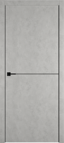 1+2=4. Дверь межкомнатная Urban 1 Antic Loft BE/BM, экошпон, цвет серый/под бетон