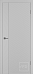 Дверь межкомнатная Linea DR 1 Silver SM, эмаль, цвет серый