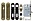 Набор Armadillo (Армадилло) для раздвижных дверей SH.LD152.KIT011-BK (SH011-BK) AB-7 бронза