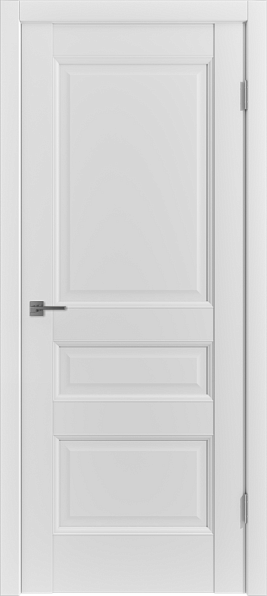 Дверь межкомнатная E3 Ice, эмалекс, цвет белый