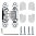Петля Armadillo (Армадилло) скрытой установки U3D4000 CP (9540UN3D) хром