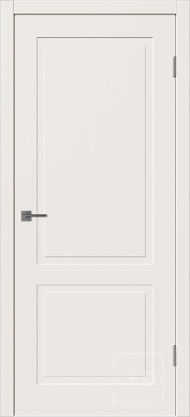 Дверь межкомнатная Flat 2 Skin Ivory, эмаль, цвет бежевый