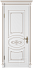 Дверь межкомнатная с патиной Bianca 3D Polar PC, эмаль, цвет белый