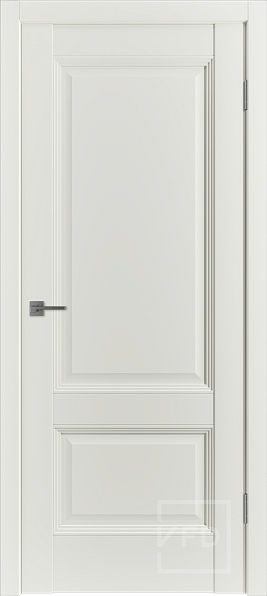 Дверь межкомнатная EST2 Midwhite, эмалекс, цвет белый