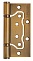 Петля Fuaro (Фуаро) универсальная без врезки IN4500W CF (500-2BB 100x2,5) кофе