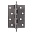 Петля Fuaro (Фуаро) универсальная IN4400U/A OS (4BB/A 100x75x2,5) античное серебро