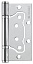 Петля Fuaro (Фуаро) универсальная без врезки IN4500W CP (500-2BB 100x2,5) хром