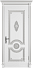 Дверь межкомнатная с патиной Greta Luxe 3D Polar PS, эмаль, цвет белый