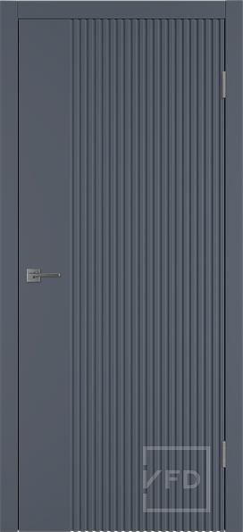 Дверь межкомнатная Sektor Graphite, эмаль, цвет графит