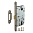 Корпус Punto (Пунто) замка PL85-50/BL ABG (бронза)
