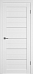 Дверь межкомнатная Atum 5 Snow White Cloud, экошпон, цвет белый