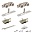 Комплект Armadillo (Армадилло) для раздвижных дверей SLD.Comfort-PRO.SET1.rollers/80