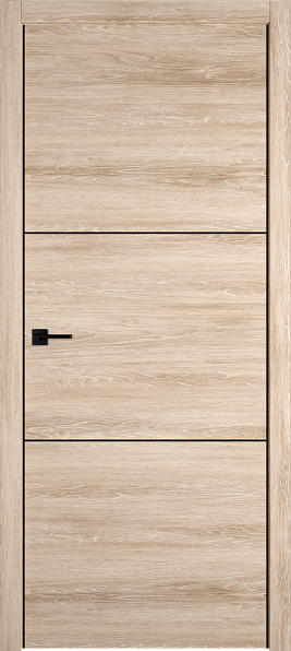 Дверь межкомнатная Urban 2 Sand Vellum BE/BM, экошпон, цвет дуб/орех