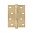 Петля Fuaro (Фуаро) универсальная IN4400U SSG (4BB 100x75x2,5) сатинированное золото