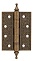 Петля Armadillo (Армадилло) универсальная Castillo CL 500-A4 102x76x3,5 OB Античная бронза