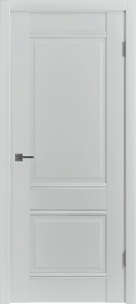 Дверь межкомнатная EC2 Steel, эмалекс, цвет серый