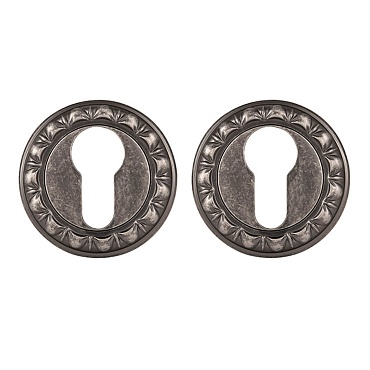 Накладка Punto (Пунто) под цилиндр ET.R.MT53 (ET MT) OS-9 античное серебро