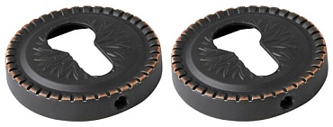 Накладка Armadillo (Армадилло) под цилиндр ET.R.CL55 (ET/CL) ABL-18 темная медь