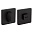 Ручка Fuaro (Фуаро) поворотная BK6.K.SL52 (BK6 SL) BL-24 черный