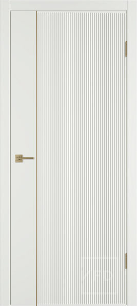 Дверь межкомнатная Linea VR 1 Mocco GM, эмаль, цвет бежевый