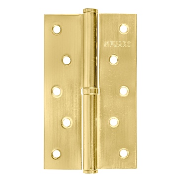 Петля Fuaro (Фуаро) съемная IN5430SL-BL SB левая (413/BL-5 125x75x2,5) мат. золото БЛИСТЕР