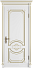 Дверь межкомнатная с патиной Milana 3D Polar PG, эмаль, цвет белый