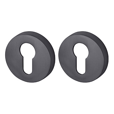 Накладка Armadillo (Армадилло) под цилиндр ET.R.URB52 (ET URB) BPVD-77 вороненый никель