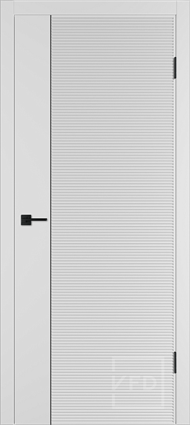 Дверь межкомнатная Linea HR 1 Polar BM, эмаль, цвет белый