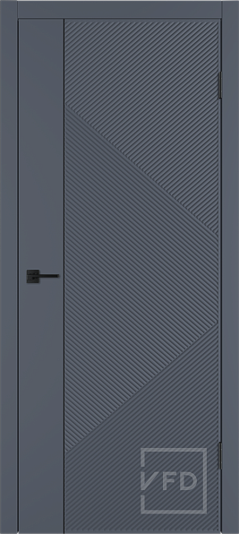 Дверь межкомнатная Linea ART 1 Graphite BM, эмаль, цвет графит
