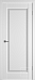 Дверь межкомнатная Elegant 1 Fly Ice White Cloud, эмалекс, цвет белый