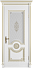 Дверь межкомнатная с патиной Greta Luxe 3D Polar PG Art Cloud, эмаль, цвет белый