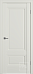 Дверь межкомнатная EF2.1 Midwhite, эмалекс, цвет белый