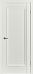 Дверь межкомнатная EN1 Midwhite, эмалекс, цвет белый