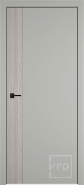 Дверь межкомнатная Urban V Taupe/Stone oak BE 4x4, эмалекс, цвет серый