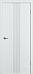 1+1=3. Дверь межкомнатная Graphica VR Satin Blank, экошпон, цвет белый