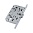 Корпус AGB (АГБ) замка магнит. под цил. MEDIANA POLARIS B06103.50.34.567 с отв. планк B02402.05 (мат хр)