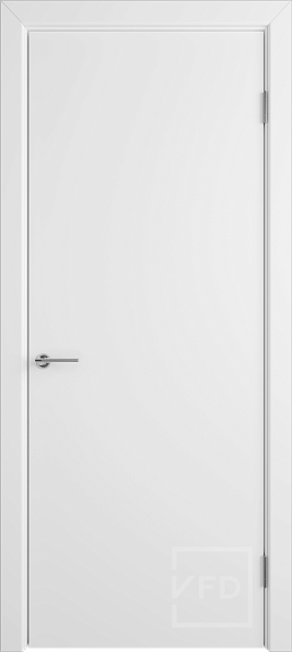 1+2=4. Дверь межкомнатная Niuta Polar, эмаль, цвет белый