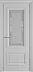 Дверь межкомнатная Antique 2 Silver Сrystal Сloud, эмаль, цвет серый