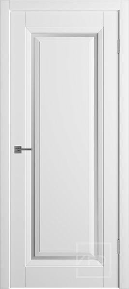 Дверь межкомнатная Lumos 1 Polar White Cloud, эмаль, цвет белый