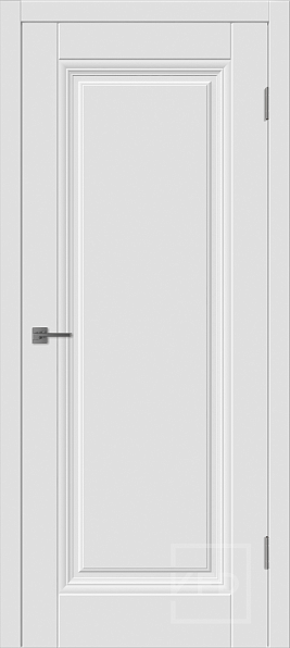 Дверь межкомнатная Barselona 1 Polar, эмаль, цвет белый