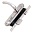 Замок Punto (Пунто) цилиндровый в комплекте с ручкой LOCKSET16.CRONA.4070-1 (KIT P16 4070 CRONA) SN мат.никель