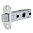 Защелка Punto (Пунто) PLASTPL45-R20 (PL45-R20) (врезная) SN мат. никель тех.упаковка без ответной планки